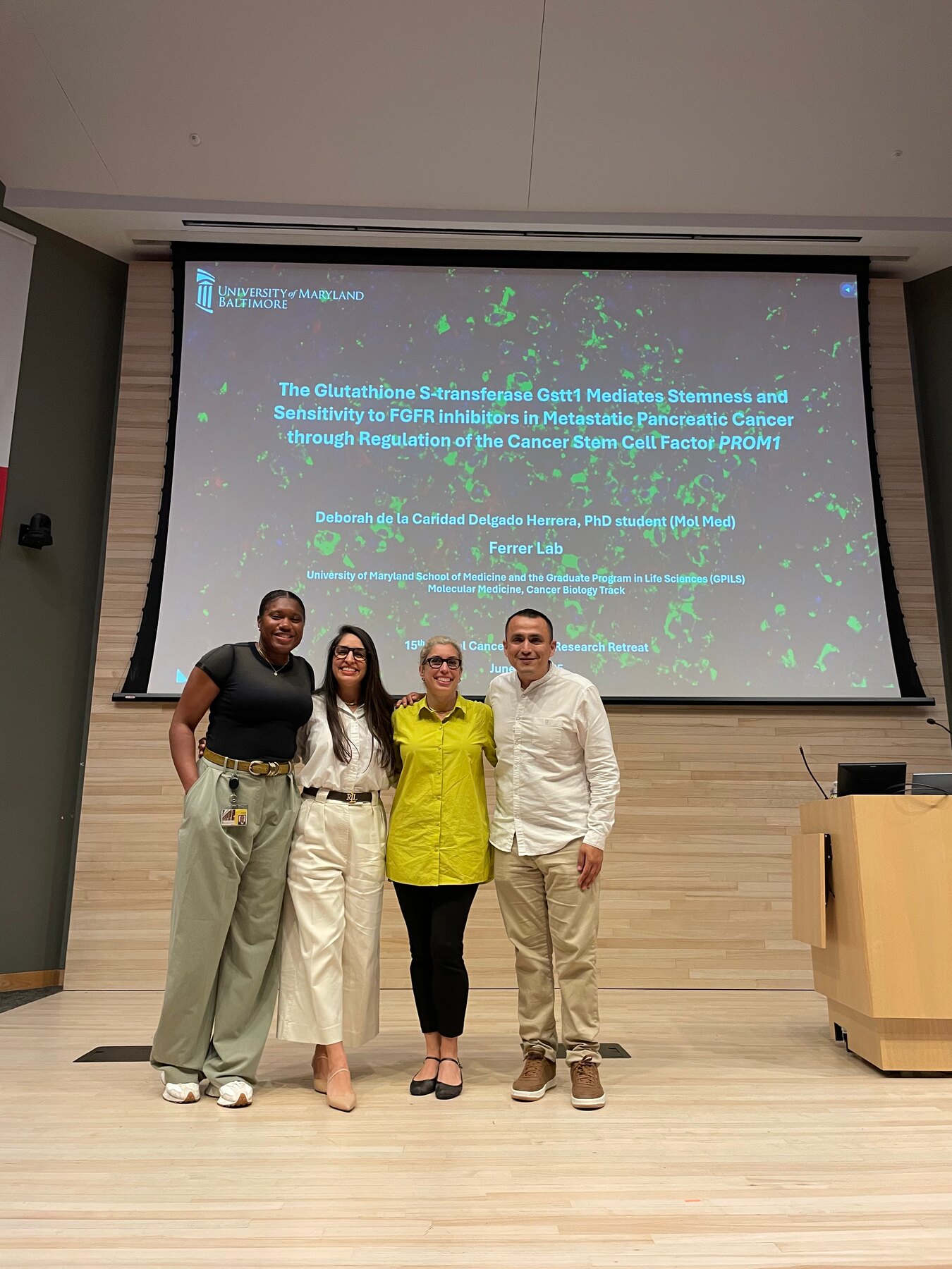 15th Annual Cancer Biology Retreat at UMB